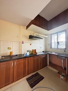 Kitchen Image of 1800 Sq.ft 3 BHK Apartment / Flat for rent in Kudlu Gate Bengaluru for Rs. 56000