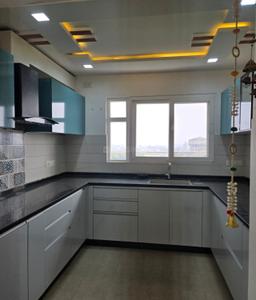 Kitchen Image of 1750 Sq.ft 3 BHK Apartment / Flat for rent in Gold Star Homes Phase II, Vrindavan Yojana Lucknow for Rs. 30000
