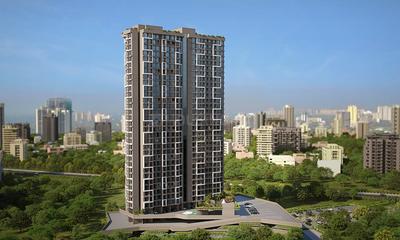 Building Image of 1050 Sq.ft 2 BHK Apartment / Flat for sale in Gajra Bhoomi Castle Phase I, Daighar Gaon Thane for Rs. 7550000
