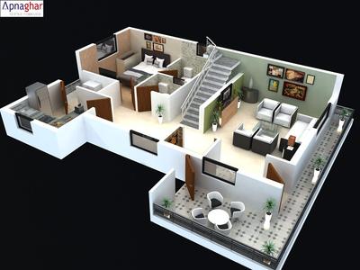 Image of 1200 Sq.ft 3 BHK Independent House for sale in Sejbahar, Raipur for Rs. 5100000