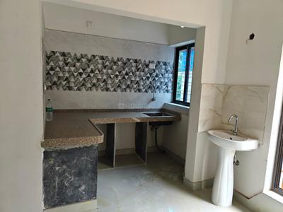 Kitchen Image of 1050 Sq.ft 3 BHK Apartment / Flat for sale in Baghajatin Kolkata for Rs. 6000000