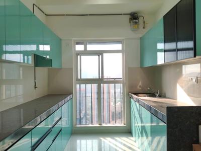 Kitchen Image of 1057 Sq.ft 3 BHK Apartment / Flat for rent in Mulund West Mumbai for Rs. 87000