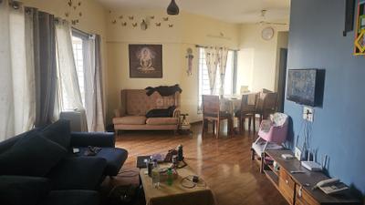 Living Room Image of 1350 Sq.ft 2.5 BHK Apartment / Flat for sale in OM The Island, Wakad Pune for Rs. 13500000