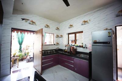 Kitchen Image of 2043 Sq.ft 4 BHK Independent House for sale in Amraiwadi Ahmedabad for Rs. 19500000