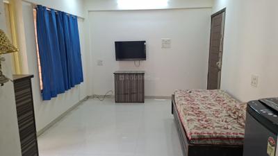 Living Room Image of 621 Sq.ft 1 BHK Apartment / Flat for rent in GK Rose Icon, Pimple Saudagar Pune for Rs. 26000