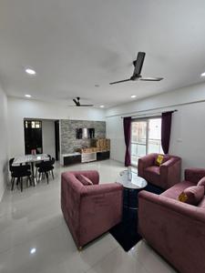 Hall Image of 1300 Sq.ft 2 BHK Apartment / Flat for rent in Halasuru Bengaluru for Rs. 62000