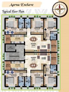 Image of 1850 Sq.ft 3 BHK Builder Floor for sale in Nayapalli, Bhubaneswar for Rs. 22500000