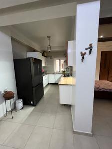 Kitchen Image of 2800 Sq.ft 3 BHK Apartment / Flat for rent in Shivani Apartment, Sector 12 Dwarka New Delhi for Rs. 55000