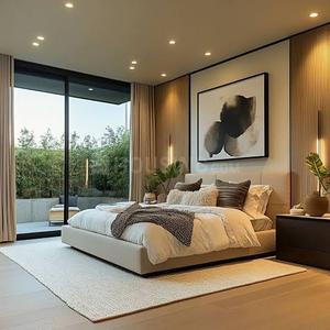 Bedroom Image of 1256 Sq.ft 3 BHK Apartment / Flat for sale in Kundrathur Chennai for Rs. 6800000