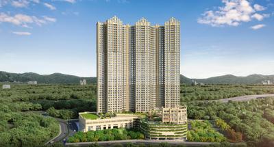 Image of 717 Sq.ft 2 BHK Apartment / Flat for sale in Mextech Miraya Trinity Eternity, Thane West, Thane for Rs. 10500000