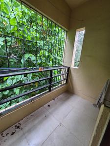 Balcony Image of 1020 Sq.ft 2 BHK Apartment / Flat for rent in Hermes Complex, Sangamvadi Pune for Rs. 40000
