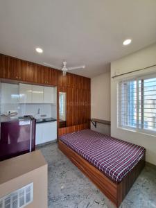 Bedroom Image of 300 Sq.ft 1 RK Penthouse for rent in Indira Nagar Bengaluru for Rs. 22500