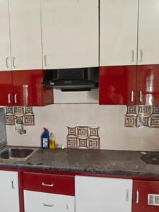 Kitchen Image of 700 Sq.ft 1 BHK Apartment / Flat for rent in Manikonda Hyderabad for Rs. 16000