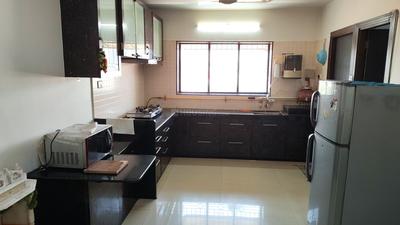 Kitchen Image of 2050 Sq.ft 3 BHK Apartment / Flat for sale in Vesu Surat for Rs. 11500000