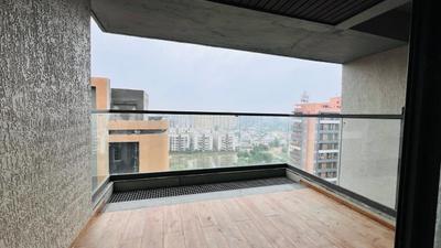 Balcony Image of 2250 Sq.ft 3 BHK Apartment / Flat for sale in Urbania Rich Wood, Sargasan Gandhinagar for Rs. 9500000