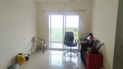 Living Room Image of 600 Sq.ft 1 BHK Apartment / Flat for rent in Sharada Myria B And C Building, Dhayari Pune for Rs. 14000