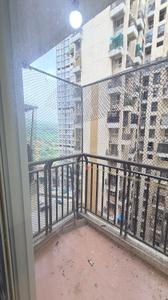 Balcony Image of 650 Sq.ft 1 BHK Apartment / Flat for rent in DB Ozone, Dahisar East Mumbai for Rs. 20000