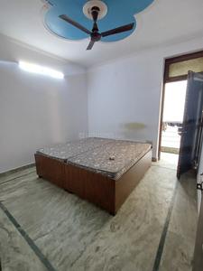 Bedroom Image of 220 Sq.ft 1 RK Builder Floor for rent in Sant Nirankari Colony RWA, Mukherjee Nagar New Delhi for Rs. 5500
