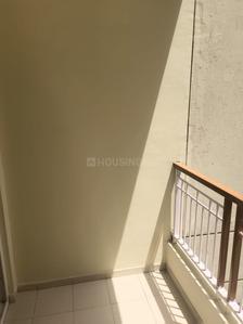 Balcony Image of 1050 Sq.ft 2.5 BHK Apartment / Flat for rent in Gulshan Vivante, Sector 137 Noida for Rs. 30000