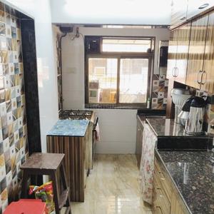 Kitchen Image of 710 Sq.ft 1.5 BHK Apartment / Flat for rent in NG Complex, Andheri East Mumbai for Rs. 60000