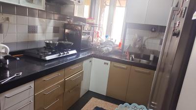 Kitchen Image of 1020 Sq.ft 1 BHK Apartment / Flat for sale in Hiranandani Estate Thane for Rs. 10300000