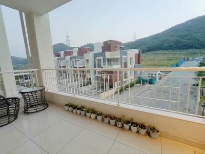 Balcony Image of 1884 Sq.ft 3 BHK Apartment / Flat for sale in Talegaon Dabhade Pune for Rs. 9800000