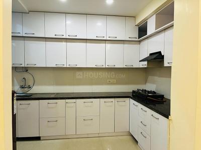 Kitchen Image of 1250 Sq.ft 1 BHK Builder Floor for rent in Gomti Nagar Lucknow for Rs. 17000