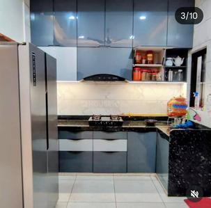 Kitchen Image of 1000 Sq.ft 3 BHK Apartment / Flat for sale in Oscar Sky Park, Madhapar Rajkot for Rs. 6700000