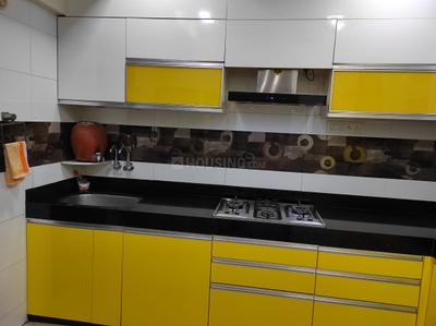 Kitchen Image of 1350 Sq.ft 3 BHK Apartment / Flat for rent in Sadguru Poonam Heights, Goregaon West Mumbai for Rs. 135000