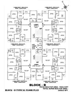 Image of 1309 Sq.ft 3 BHK Apartment / Flat for sale in Scheme 103, Indore for Rs. 7266000