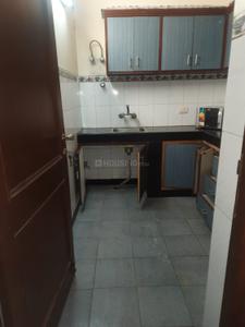Kitchen Image of 300 Sq.ft 1 RK Builder Floor for rent in Greater Kailash I New Delhi for Rs. 35000