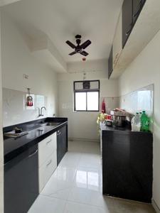 Kitchen Image of 465 Sq.ft 1 BHK Apartment / Flat for rent in Runwal Gardens, Dombivli East Thane for Rs. 15000