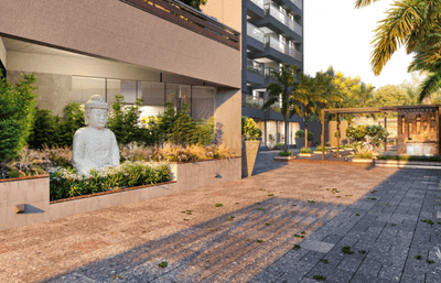 Image of 1530 Sq.ft 2 BHK Apartment / Flat for sale in Kudasan, Gandhinagar for Rs. 7100000
