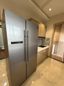 Kitchen Image of 1200 Sq.ft 3 BHK Apartment / Flat for rent in BCM Paradise, Nipania Indore for Rs. 35000