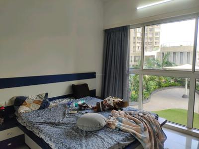 Bedroom Image of 1200 Sq.ft 3 BHK Apartment / Flat for rent in Runwal Elegante, Andheri West Mumbai for Rs. 180000