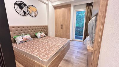 Bedroom Image of 750 Sq.ft 1 BHK Builder Floor for rent in Sector 56 Gurgaon for Rs. 35000