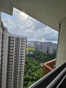 Balcony Image of 400 Sq.ft 1 BHK Apartment / Flat for rent in Piramal Vaikunth Cluster 3 Tower 3, Thane West Thane for Rs. 30000