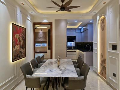 Dining Area Image of 1200 Sq.ft 4 BHK Apartment / Flat for sale in Najafgarh New Delhi for Rs. 11500000