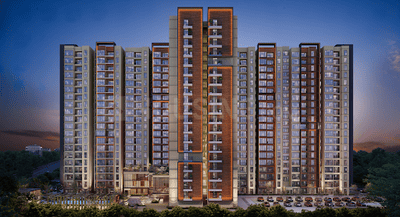 Image of 1593 Sq.ft 3 BHK Apartment / Flat for sale in Casagrand Elinor, Navalur, Chennai for Rs. 12000000