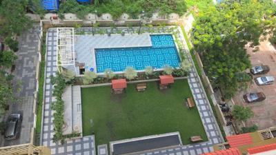 Balcony Image of 1100 Sq.ft 2 BHK Apartment / Flat for sale in Paradise Sai Icon, Kharghar Navi Mumbai for Rs. 11000000
