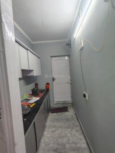 Kitchen Image of 700 Sq.ft 2 BHK Builder Floor for rent in Kalyan Vihar New Delhi for Rs. 36000