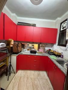 Kitchen Image of 550 Sq.ft 1 BHK Apartment / Flat for sale in Savitri Apartment, Sheikh Sarai New Delhi for Rs. 3200000