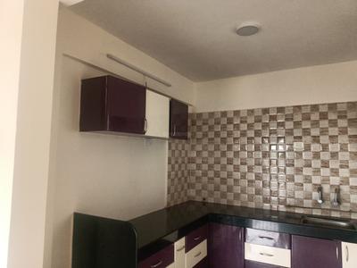 Kitchen Image of 950 Sq.ft 1 BHK Apartment / Flat for rent in Nirman Silver Mist, Lohegaon Pune for Rs. 26000