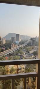 Balcony Image of 850 Sq.ft 1 BHK Apartment / Flat for rent in Crystal Armus A To C, Chembur Mumbai for Rs. 48000
