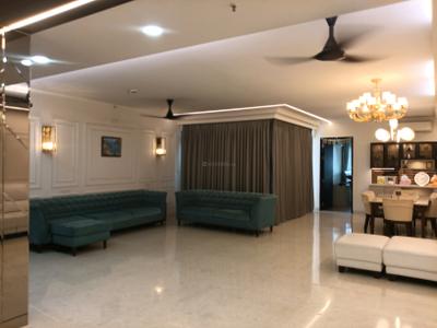 Living Room Image of 3840 Sq.ft 4 BHK Apartment / Flat for rent in Brigade Exotica, Aavalahalli Bengaluru for Rs. 160000