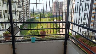 Balcony Image of 835 Sq.ft 2 BHK Apartment / Flat for rent in Moshi Pune for Rs. 20000