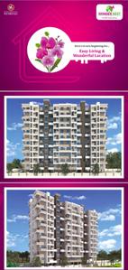 Image of 711 Sq.ft 2 BHK Apartment / Flat for sale in Wonder Nest, Moshi, Pune for Rs. 5000000