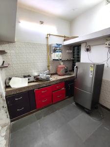 Kitchen Image of 1000 Sq.ft 2 BHK Independent House for rent in Satellite Ahmedabad for Rs. 26000