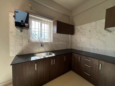Kitchen Image of 600 Sq.ft 1 BHK Builder Floor for rent in HSR Layout Bengaluru for Rs. 35000