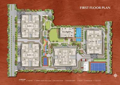 Image of 3860 Sq.ft 4 BHK Apartment / Flat for sale in Adani Amaris, Gota, Ahmedabad for Rs. 28200000